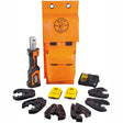 Klein Tools BAT207T14 Cable Cutter & Crimper Kit; 7-Ton Hydraulic; Battery-Op - XPart Supply