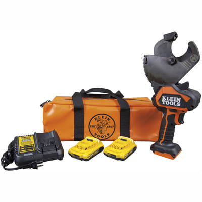 Klein Tools BAT20G7 Cable Cutter; Battery Operated; Open Jaw; Copper/Aluminum - Appliance Parts Canada