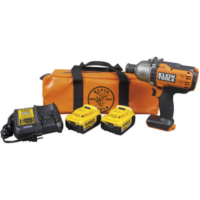 Klein Tools BAT207161 Impact Wrench Kit; Battery Operated; 7/16 - Appliance Parts Canada