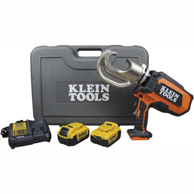 Klein Tools BAT2012T1651 Crimper Kit; Battery Operated; 12-Ton - Appliance Parts Canada