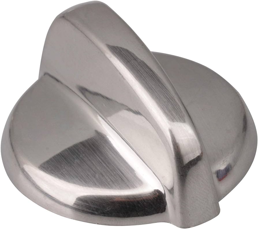 XP10295 Oven Knobs Sliver Plastic Burner Knob - XPart Supply