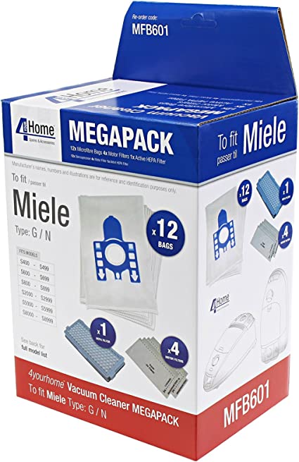 HEPA Filter Maintenance Kit Compatible with Miele GN Vacuum Cleaners MFB601 - XPart Supply