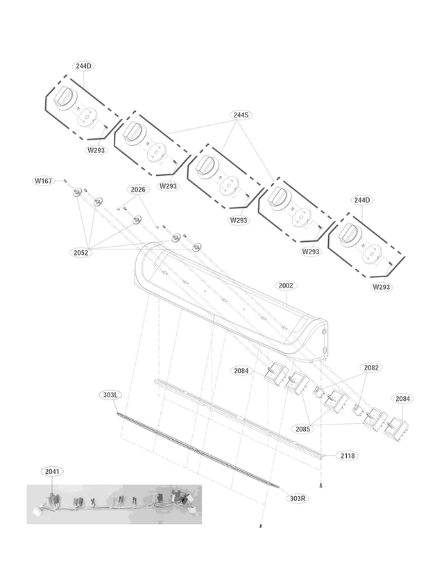 AEZ74073405 Range Surface Burner Knob, Stainless - XPart Supply