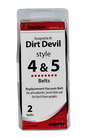 Dirt Devil Style 4, 5 Flat Belts, Generic Part 80-3110-08 - XPart Supply