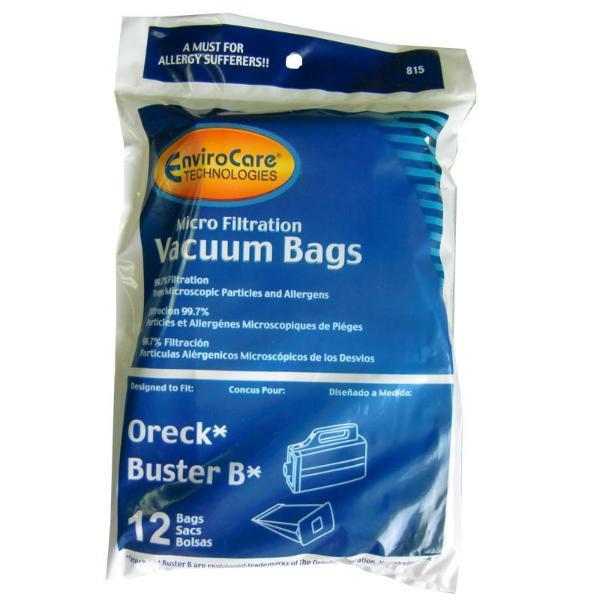 Oreck Type BB, Buster B Canister Vacuum Bags Part 815 - Appliance Genie