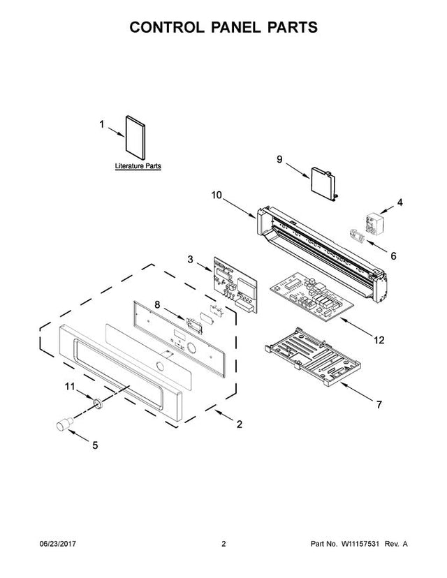 W10837437 Microwave Spacer - XPart Supply