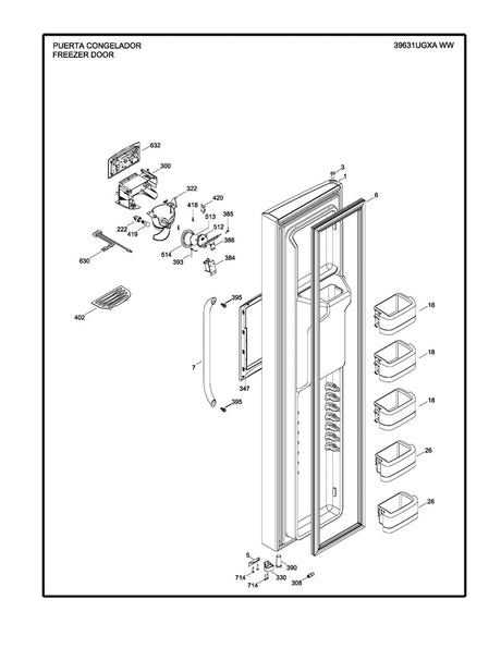 WR01L02577 Door Recess Upper - XPart Supply