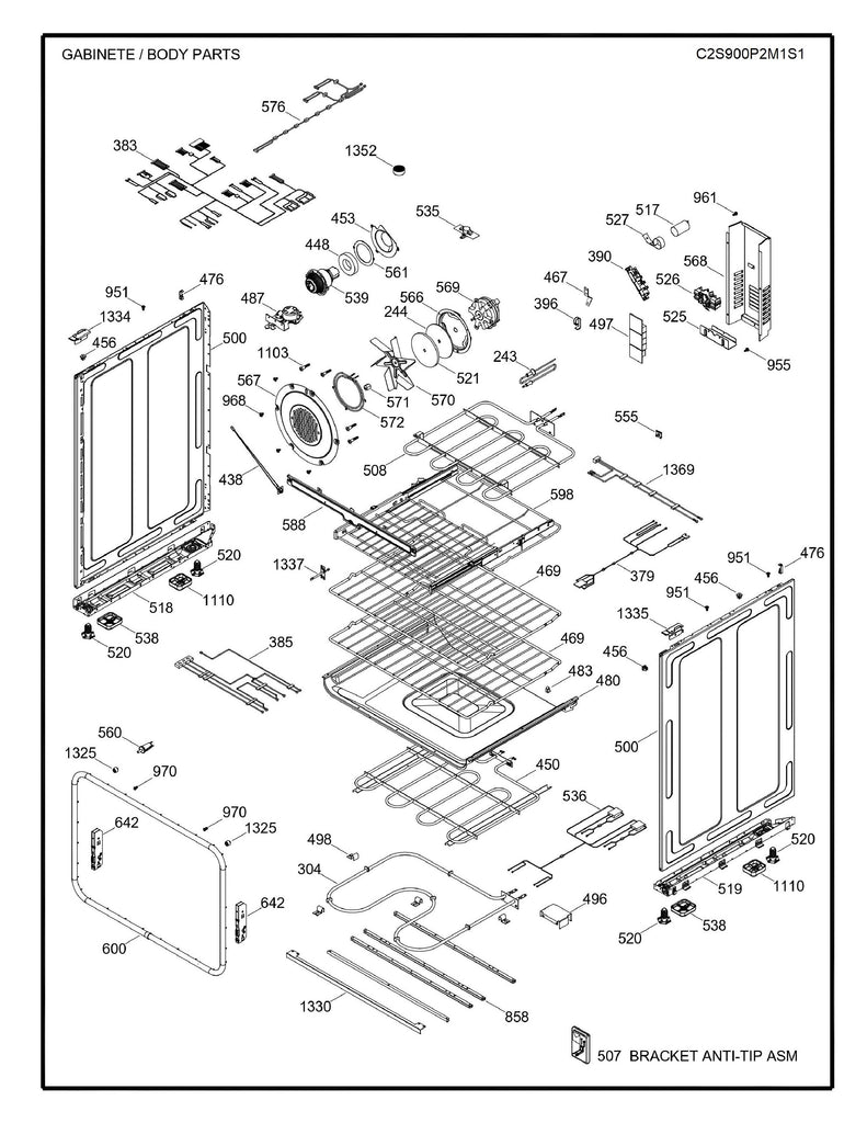 WS01F09356 Range Control ASM - XPart Supply