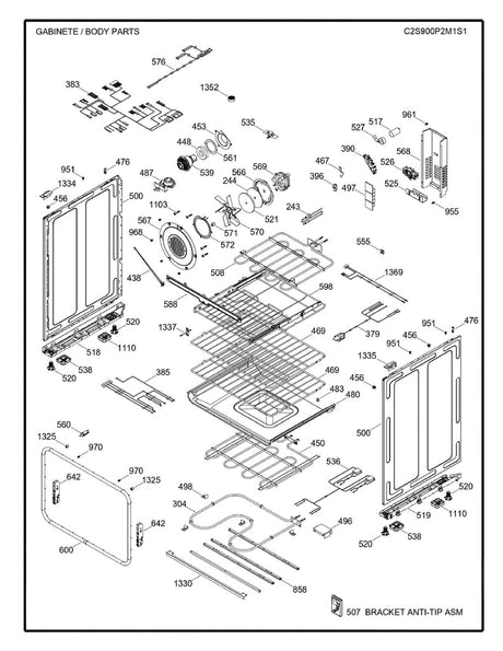 WS01F09356 Range Control ASM - XPart Supply