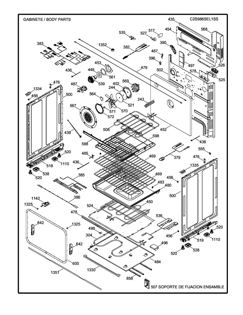 W11598182 Oven Door Retainer - XPart Supply