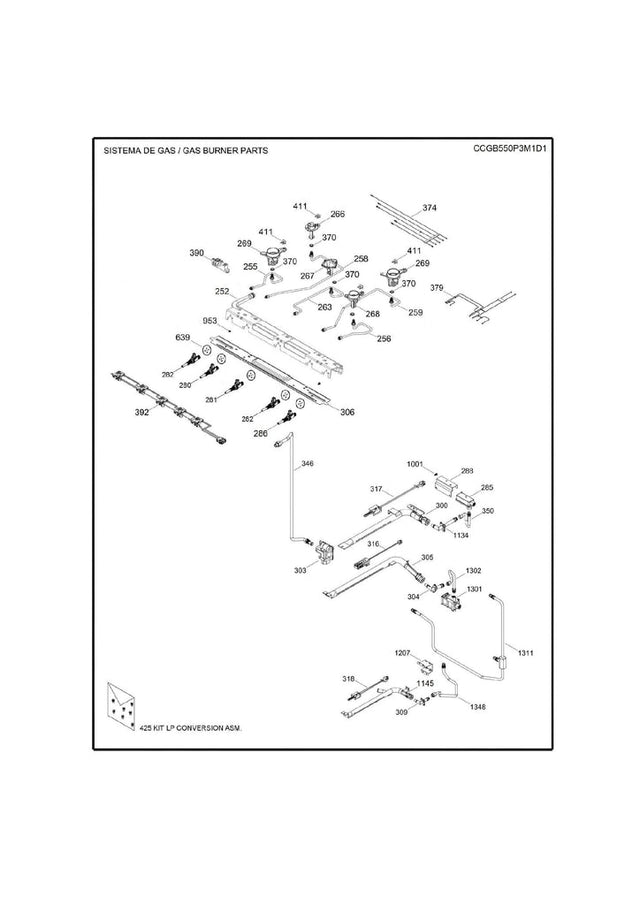 WS01F08657 Burner Bake - XPart Supply