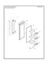 WR01L12928 Refrigerator Door Bin Shelf module - XPart Supply