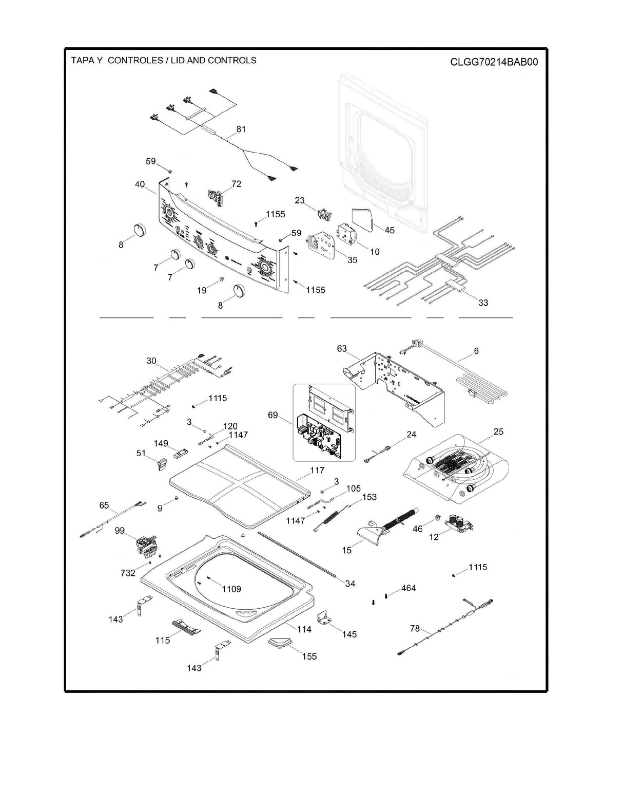 WW03A00055 Laundry Center Support Spring