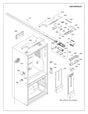 WR01L13701 Refrigerator Cntrl Board Overlay - XPart Supply