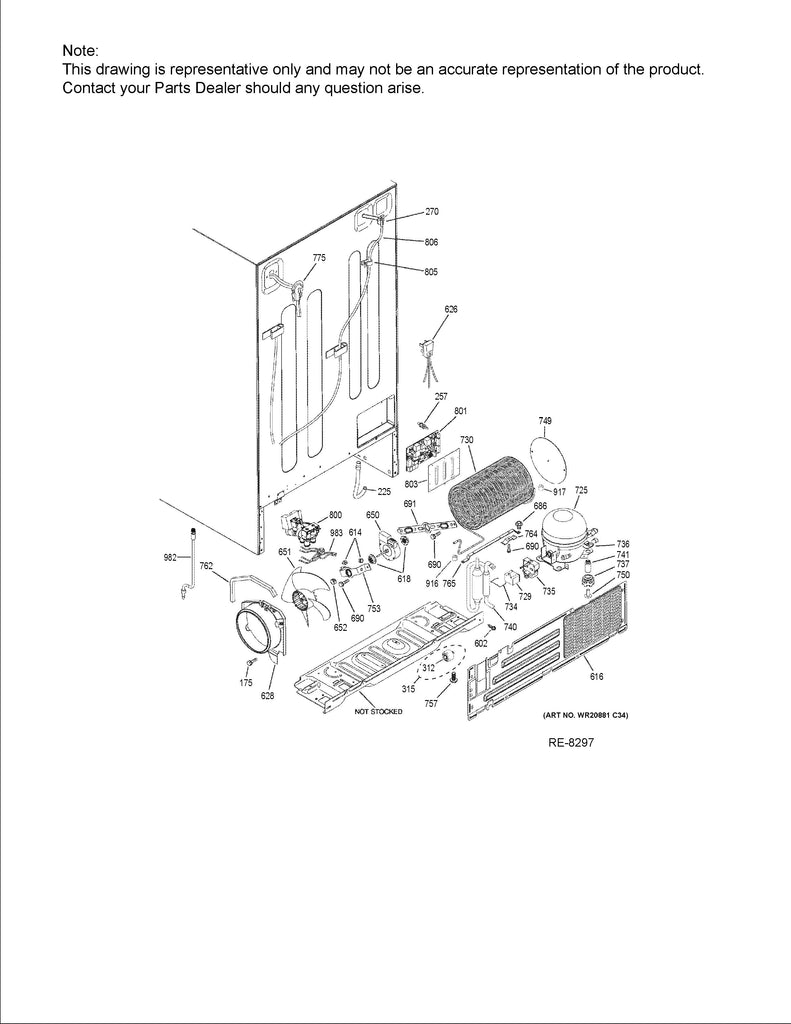 WR01F04603 Refrigerator Valve Isolation Asm - XPart Supply