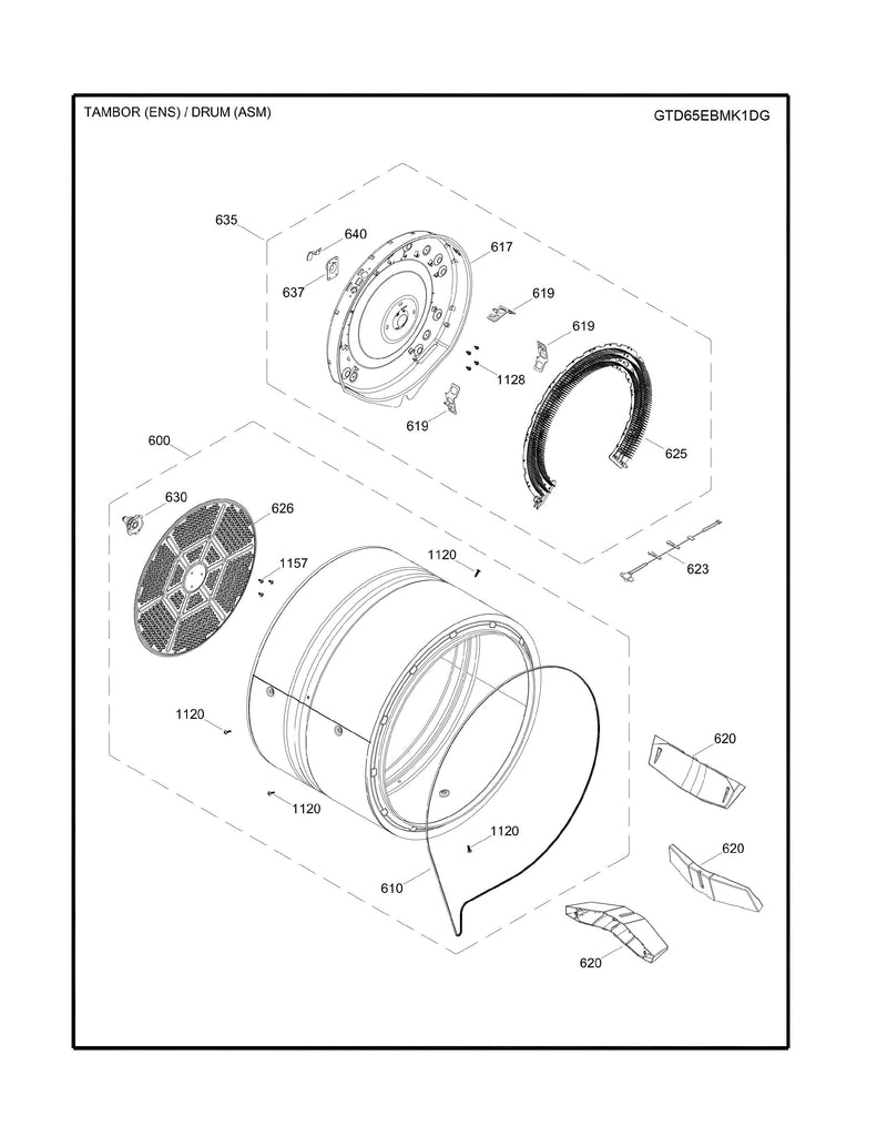 WW02F00743 Dryer Harness Thermostat