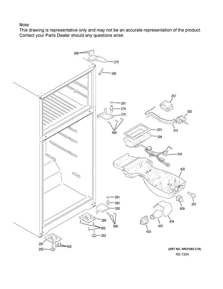 WG03F06864 Refrigerator Temperature Control - XPart Supply