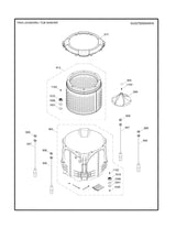 WW03A00273 Top Load Washer Tub Kit (Wash Plate Separately) - XPart Supply