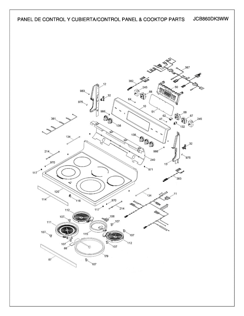 Control Oven Assembly WS01F08867 (WS01F09624) - XPart Supply