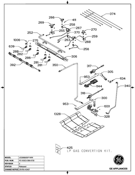 WS01F08276 Oven Harness Switch Dual - XPart Supply