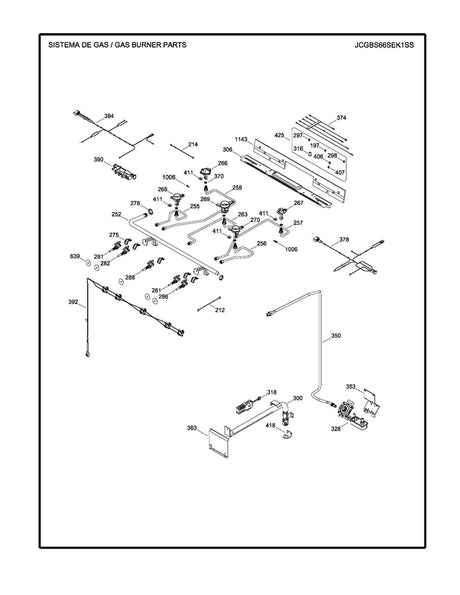 WS01F08076 Range Electrodes and Harness - XPart Supply