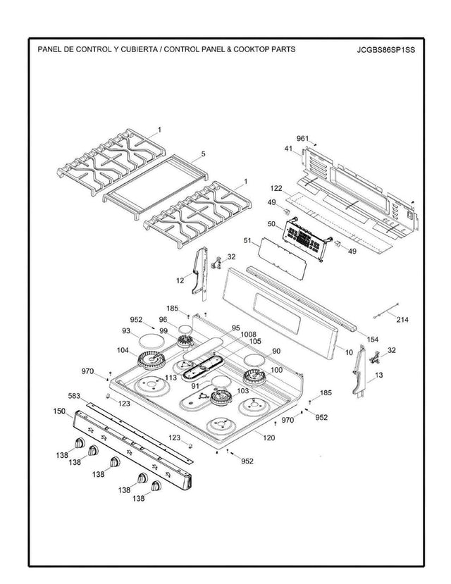 WS01F10036 Oven Overlay - XPart Supply