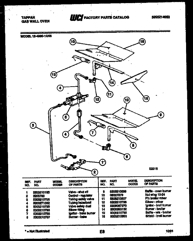 5303210798 Oven Valve Safety - XPart Supply