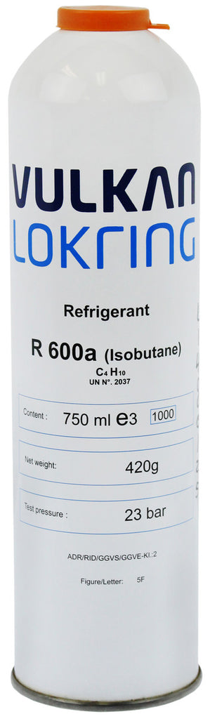 L14000125 Vulkan Lokring Refrigerant R600A Isobutane Cartridge - XPart Supply