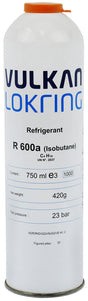 L14000125 Vulkan Lokring Refrigerant R600A Isobutane Cartridge - XPart Supply