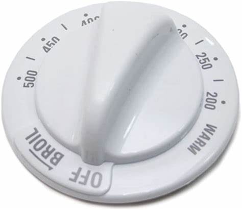 WS01L05652 Range Oven Thermostat Control Knob, White - XPart Supply