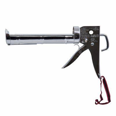 AJ200O126 Dynamic 9" Heavy Duty Chrome Caulking Gun - XPart Supply