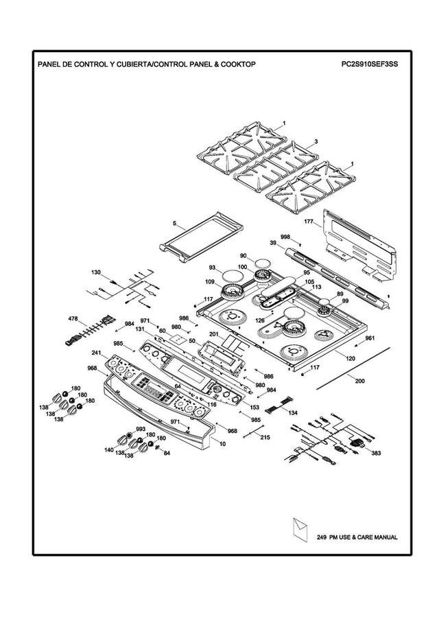 WS01L14833 Trim Panel Control Asm - XPart Supply