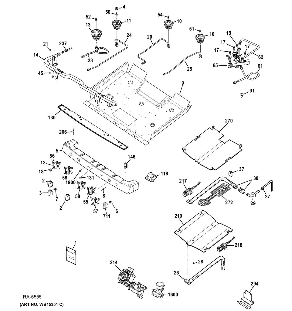 WS01F06026 Range Harness Switches - XPart Supply