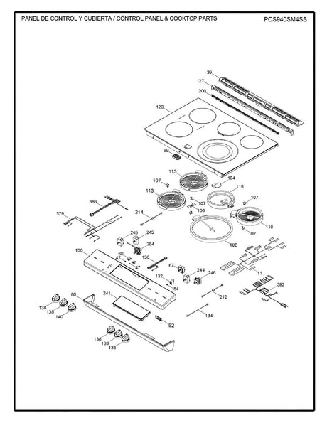 WS01L18172 Range Oven Panel Manifold - XPart Supply