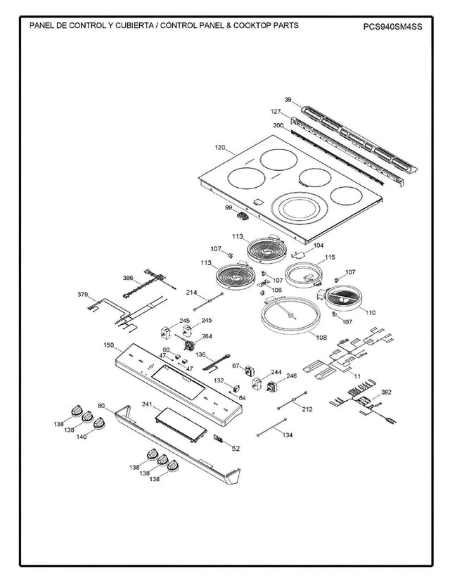 WS01L18172 Range Oven Panel Manifold - XPart Supply