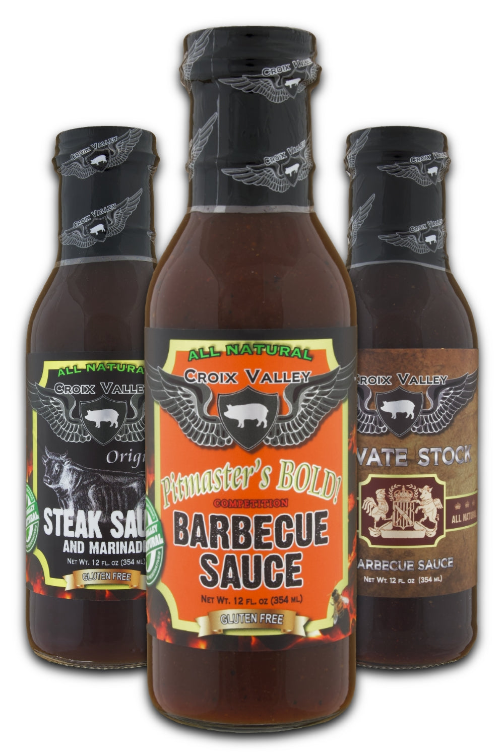 Case (12) - Croix Valley Pitmaster's Bold Competition Barbecue Sauce - XPart Supply