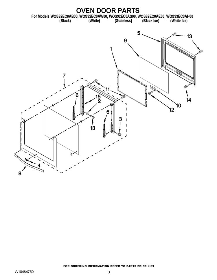 WPW10618107 Range Door Glass - XPart Supply