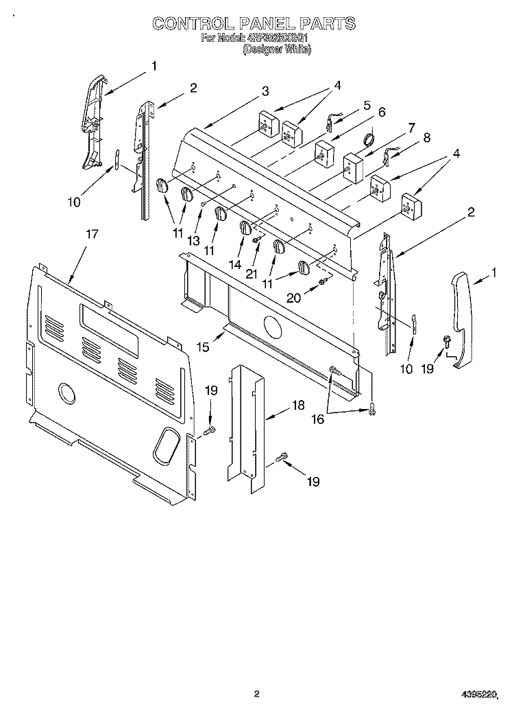 XP8953 Oven Infinite Switch - XPart Supply