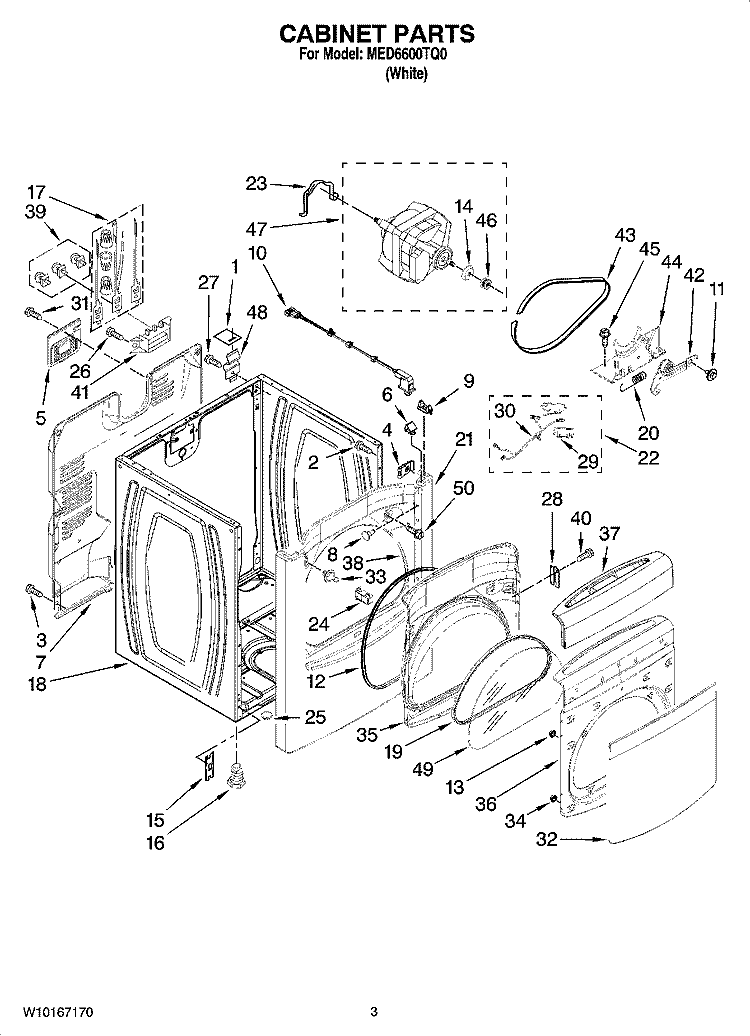 WP8547168 Dryer Drum Belt - XPart Supply