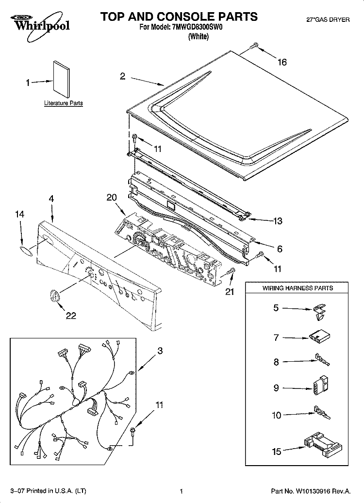 WP8571955 Dryer Cntrl Board - XPart Supply