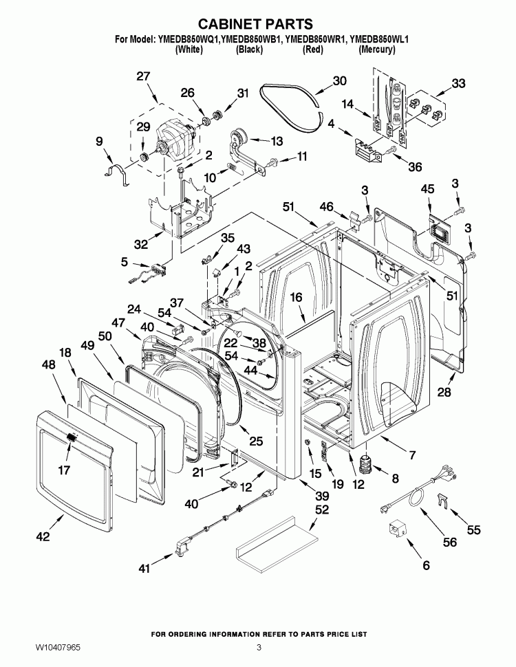 WPW10136934 Dryer Drum Belt