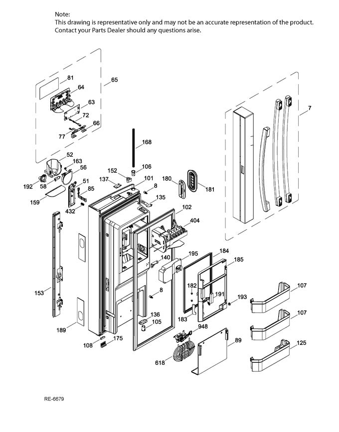 Auger Motor Assembly WR01L10706 - XPart Supply