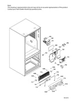 WR01L11841 Cover Evap Assembly - XPart Supply