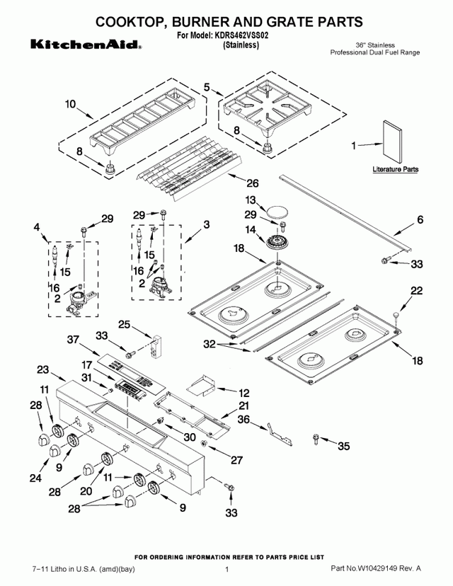 WPW10298119 Range Electronic Control Board - XPart Supply