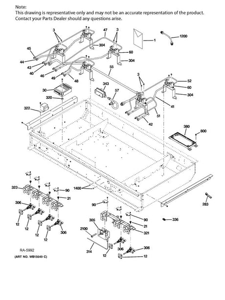 Harness Burner Box WS01F00318 - XPart Supply