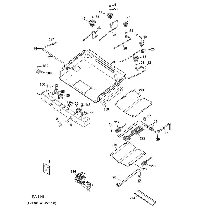 Valve Burner 270 WS01F05940 - XPart Supply