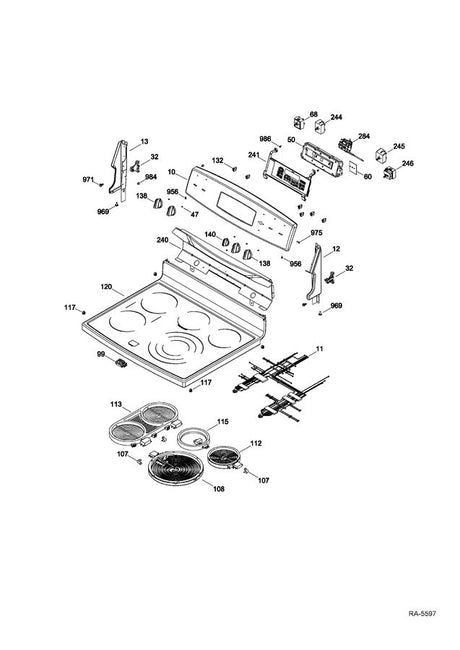 Glass & Touch Board Assembly WS01F06670 - XPart Supply