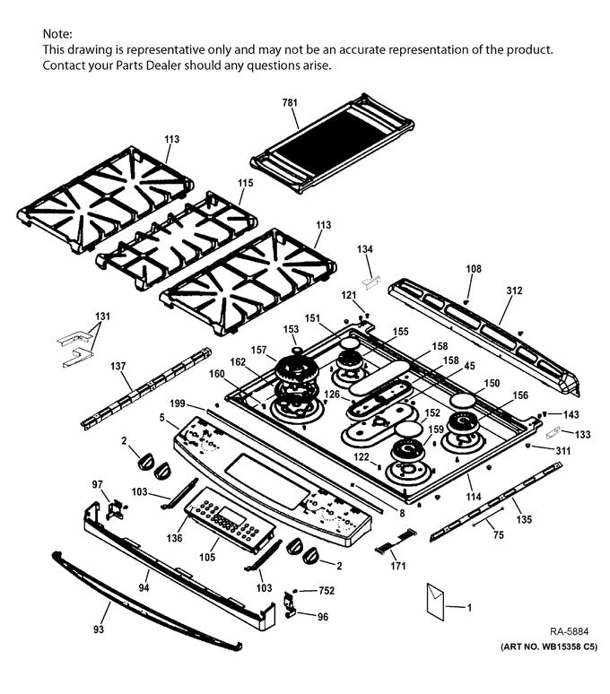 Control Board T012 Electric WS01F07684 - XPart Supply