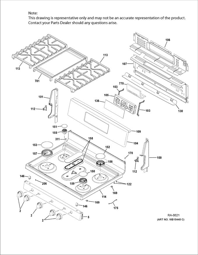 Overlay T09 Large WS01F08342 - XPart Supply