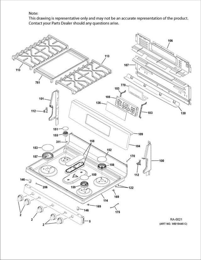 Overlay T09 Large WS01F08342 - XPart Supply